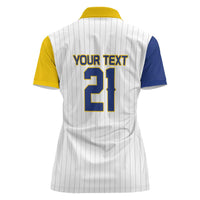 Custom Dripping Baseball Colombia Women Polo Shirt