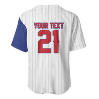 Custom Dripping Baseball Cuba Baseball Jersey