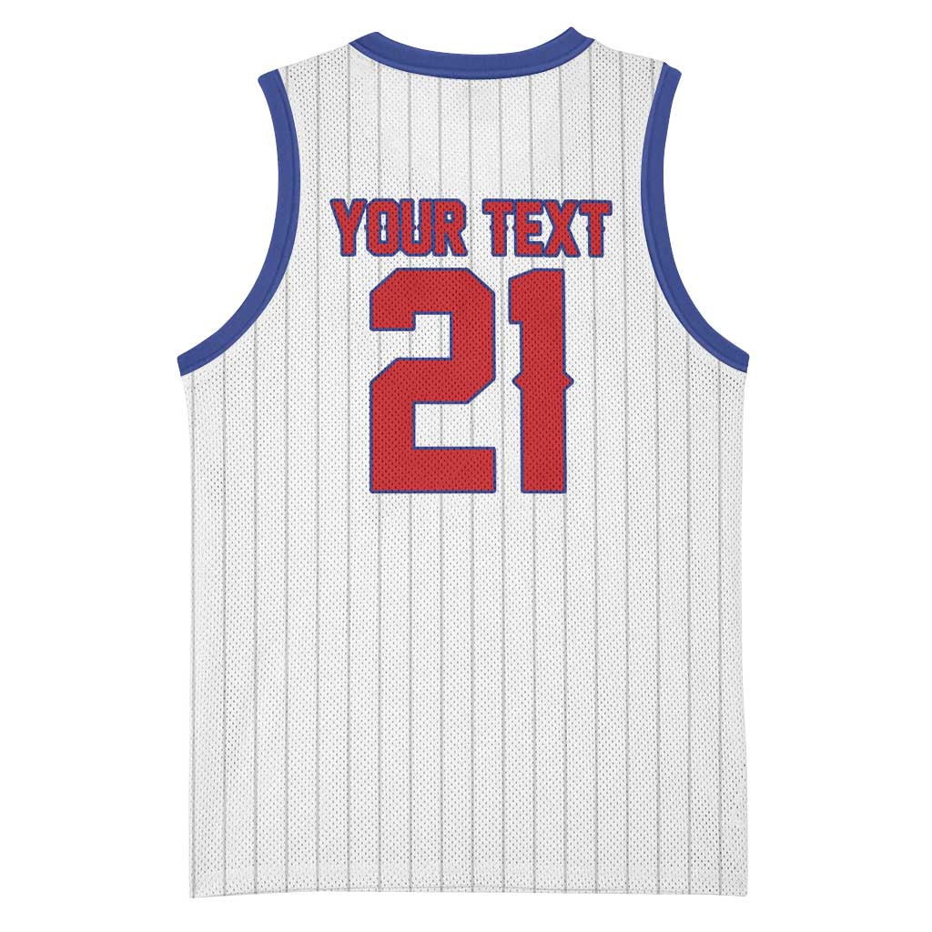 Custom Dripping Baseball Cuba Basketball Jersey