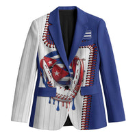 Custom Dripping Baseball Cuba Blazer