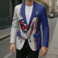 Custom Dripping Baseball Cuba Blazer