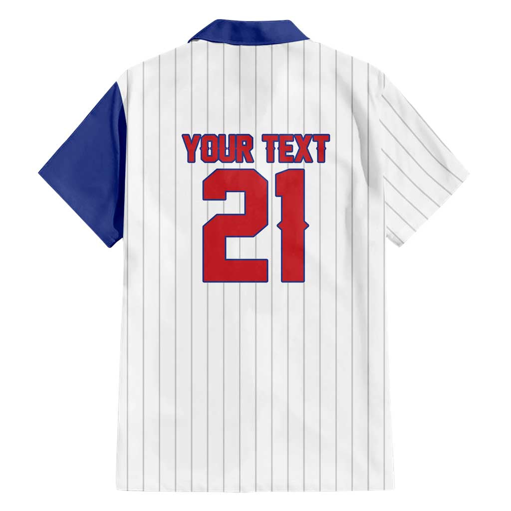Custom Dripping Baseball Cuba Hawaiian Shirt
