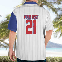Custom Dripping Baseball Cuba Hawaiian Shirt