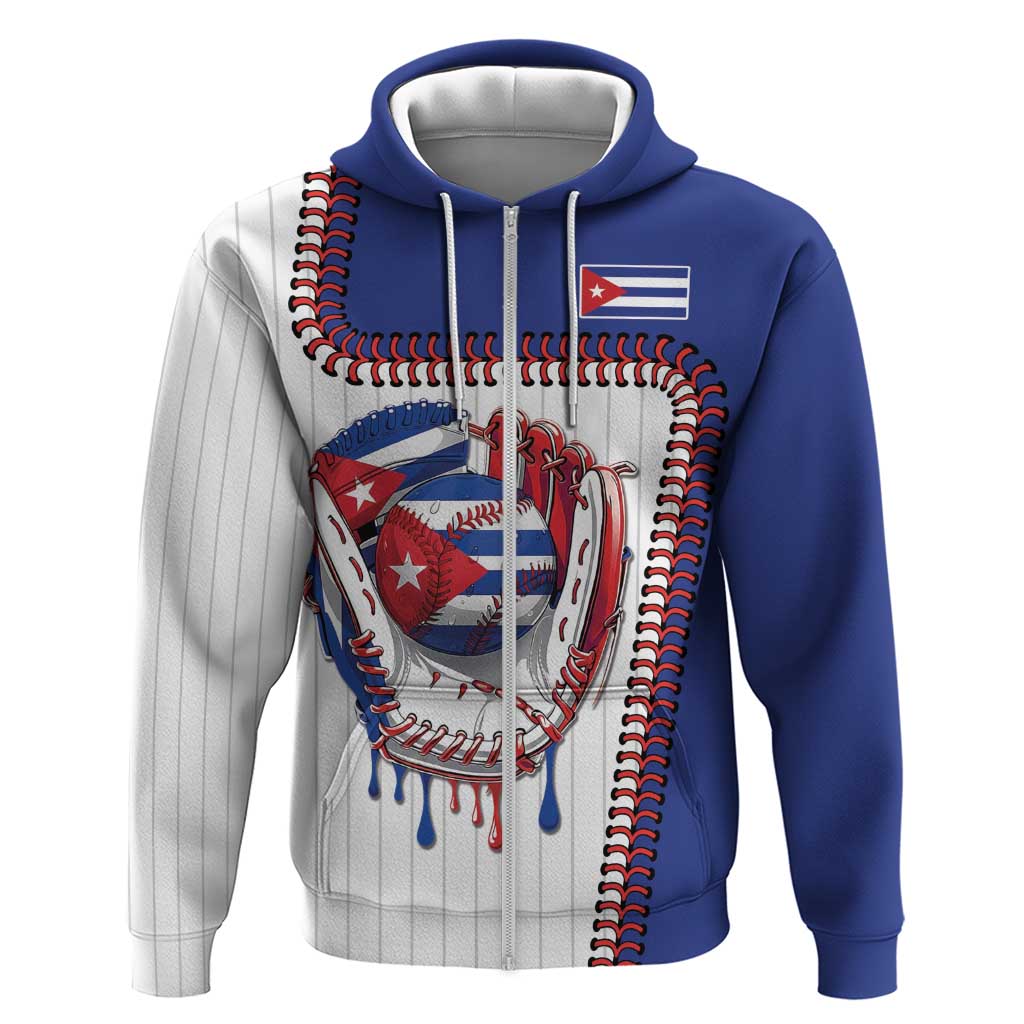 Custom Dripping Baseball Cuba Hoodie