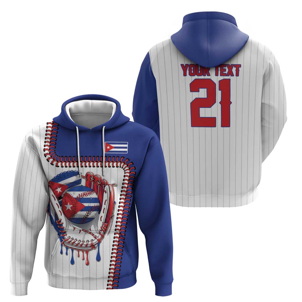 Custom Dripping Baseball Cuba Hoodie