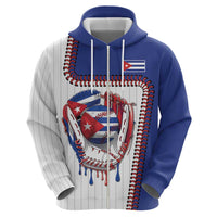 Custom Dripping Baseball Cuba Hoodie