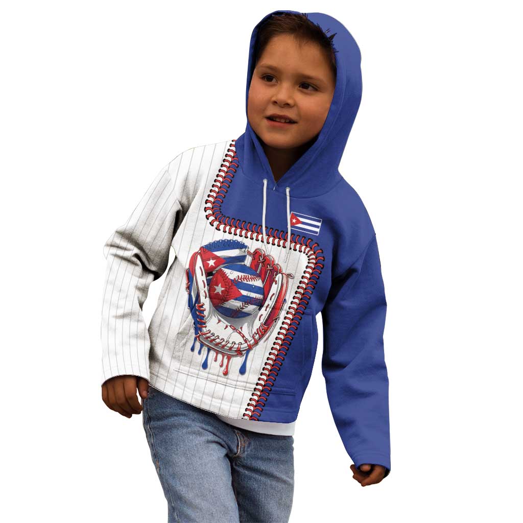Custom Dripping Baseball Cuba Kid Hoodie