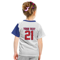 Custom Dripping Baseball Cuba Kid T Shirt