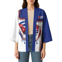 Custom Dripping Baseball Cuba Kimono