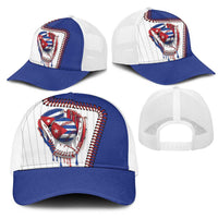 Dripping Baseball Cuba Mesh Trucker Cap
