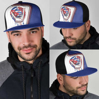 Dripping Baseball Cuba Mesh Trucker Cap