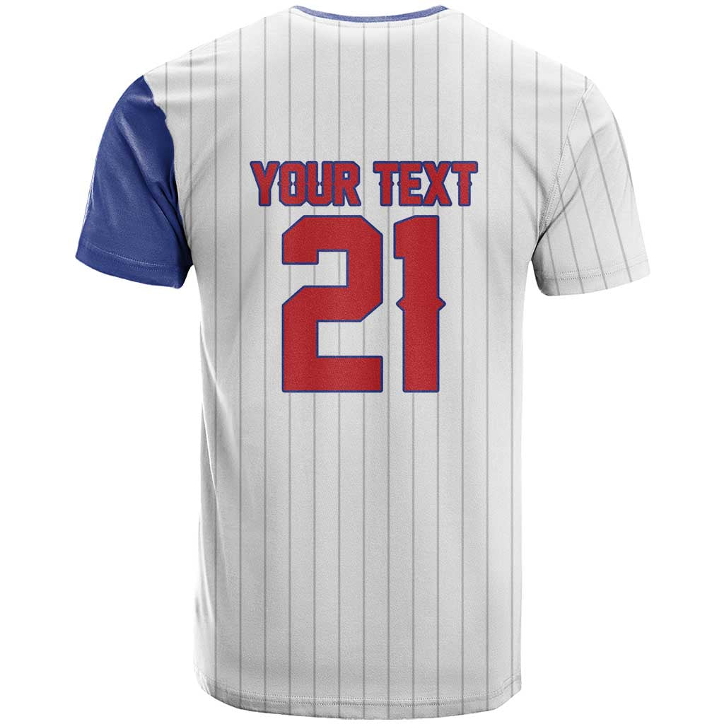 Custom Dripping Baseball Cuba T Shirt