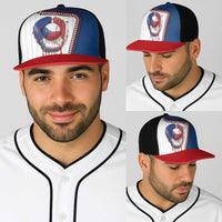 Dripping Baseball Czechia Baseball Net Cap