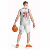 Custom Dripping Baseball Czechia Basketball Jersey