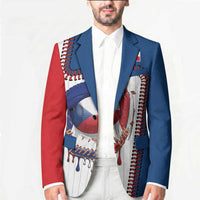 Custom Dripping Baseball Czechia Blazer