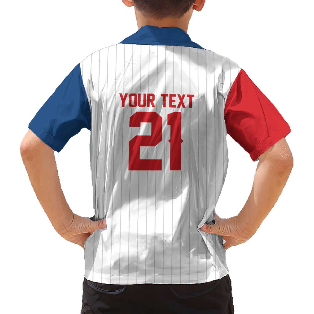 Custom Dripping Baseball Czechia Hawaiian Shirt