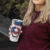Custom Dripping Baseball Czechia Tumbler Cup