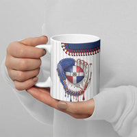 Custom Dripping Baseball Dominican Republic Ceramic Mug