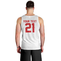 Custom Dripping Baseball Dominican Republic Men Tank Top