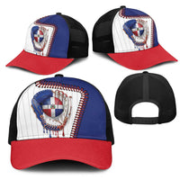 Dripping Baseball Dominican Republic Mesh Trucker Cap