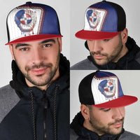 Dripping Baseball Dominican Republic Mesh Trucker Cap