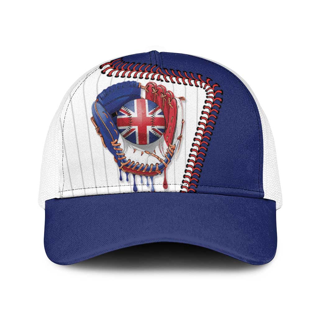 Dripping Baseball Great Britain Baseball Net Cap