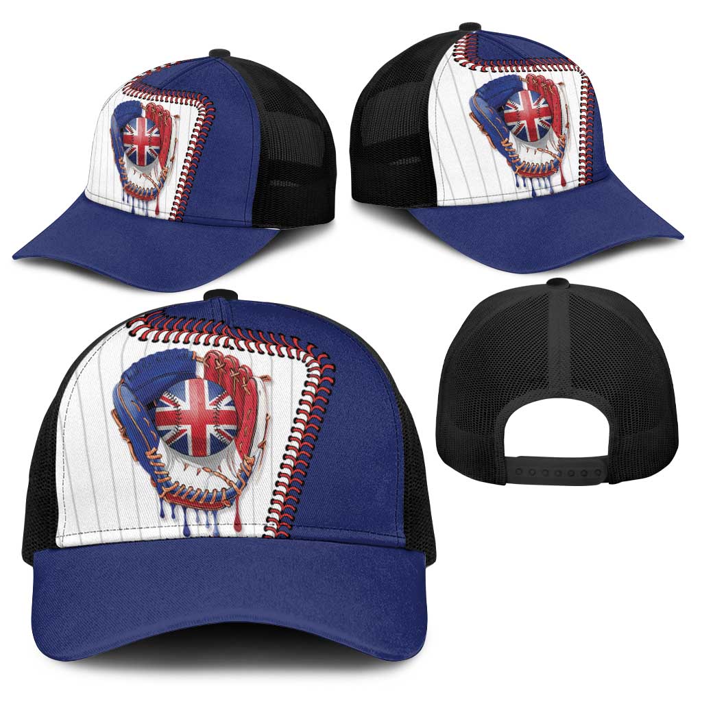 Dripping Baseball Great Britain Baseball Net Cap