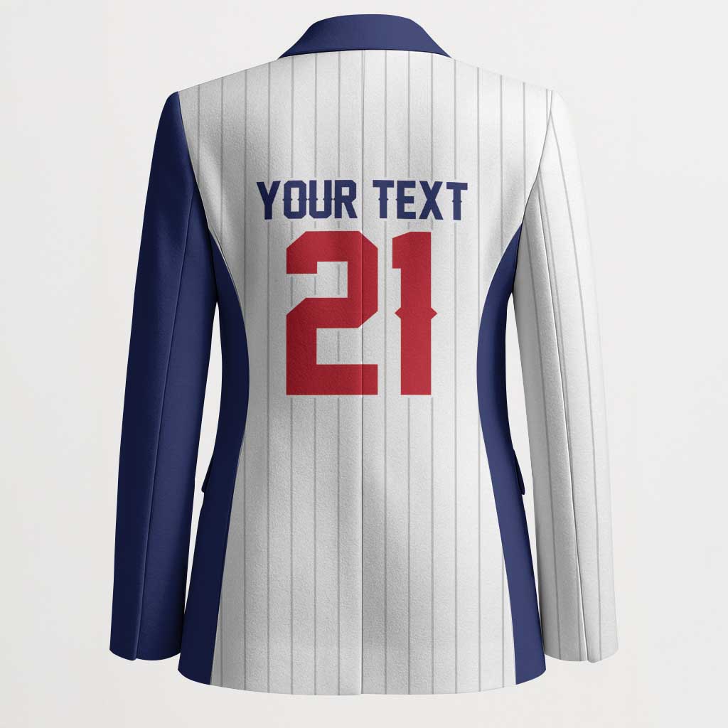 Custom Dripping Baseball Great Britain Blazer
