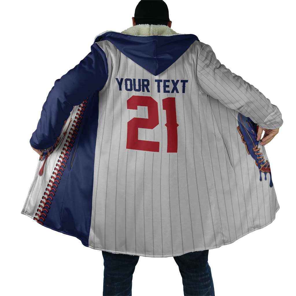 Custom Dripping Baseball Great Britain Cloak