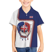 Custom Dripping Baseball Great Britain Hawaiian Shirt