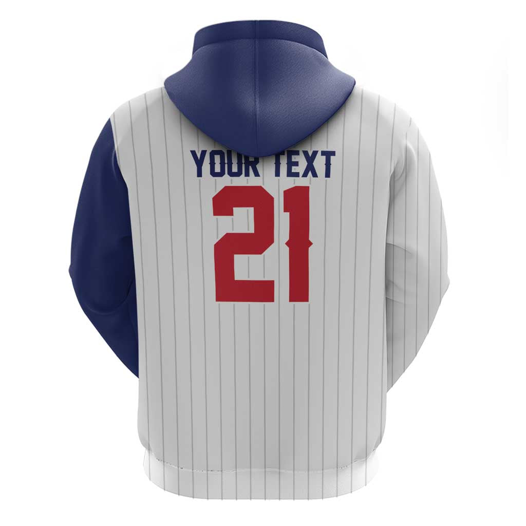 Custom Dripping Baseball Great Britain Hoodie