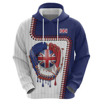 Custom Dripping Baseball Great Britain Hoodie