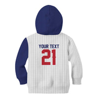 Custom Dripping Baseball Great Britain Kid Hoodie