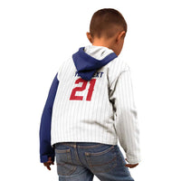 Custom Dripping Baseball Great Britain Kid Hoodie