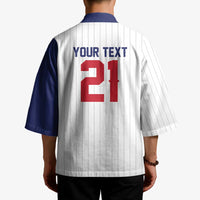 Custom Dripping Baseball Great Britain Kimono