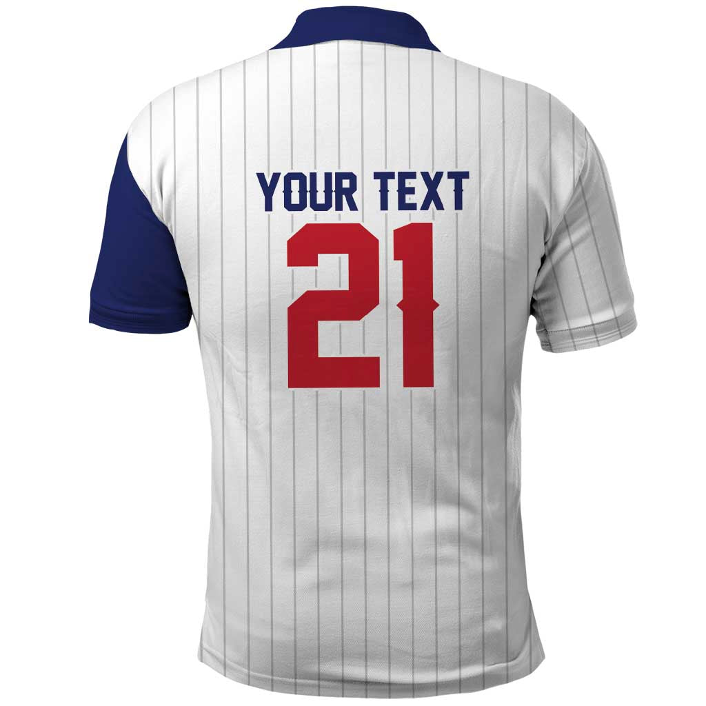Custom Dripping Baseball Great Britain Polo Shirt
