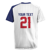 Custom Dripping Baseball Great Britain Rugby Jersey