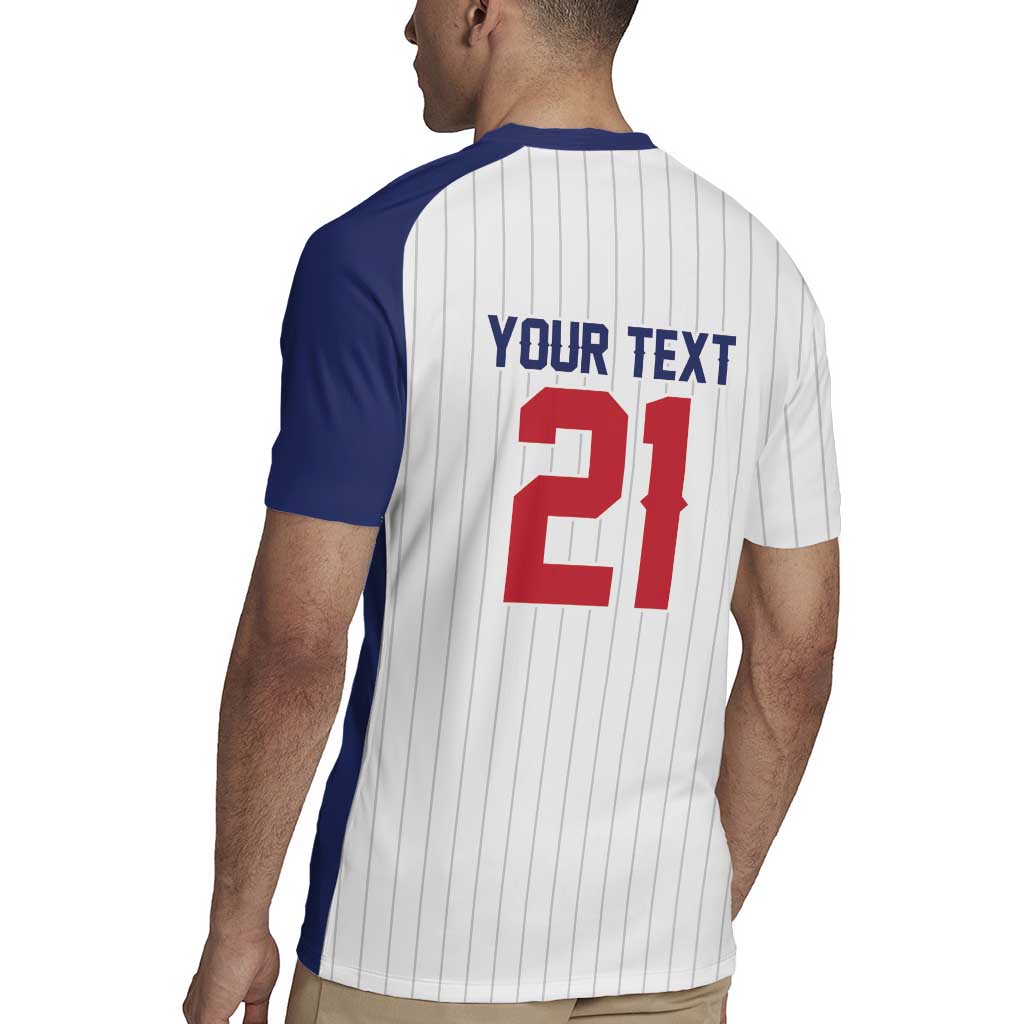 Custom Dripping Baseball Great Britain Rugby Jersey