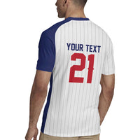 Custom Dripping Baseball Great Britain Rugby Jersey