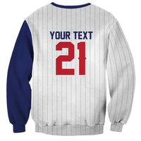 Custom Dripping Baseball Great Britain Sweatshirt
