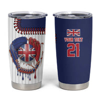 Custom Dripping Baseball Great Britain Tumbler Cup
