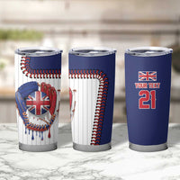Custom Dripping Baseball Great Britain Tumbler Cup