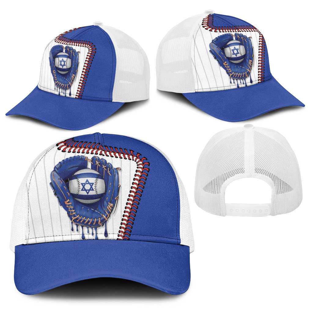 Dripping Baseball Israel Baseball Net Cap