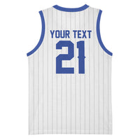 Custom Dripping Baseball Israel Basketball Jersey