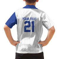 Custom Dripping Baseball Israel Kid Hawaiian Shirt