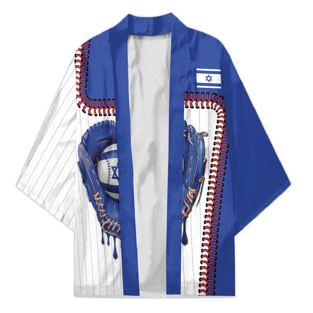 Custom Dripping Baseball Israel Kimono