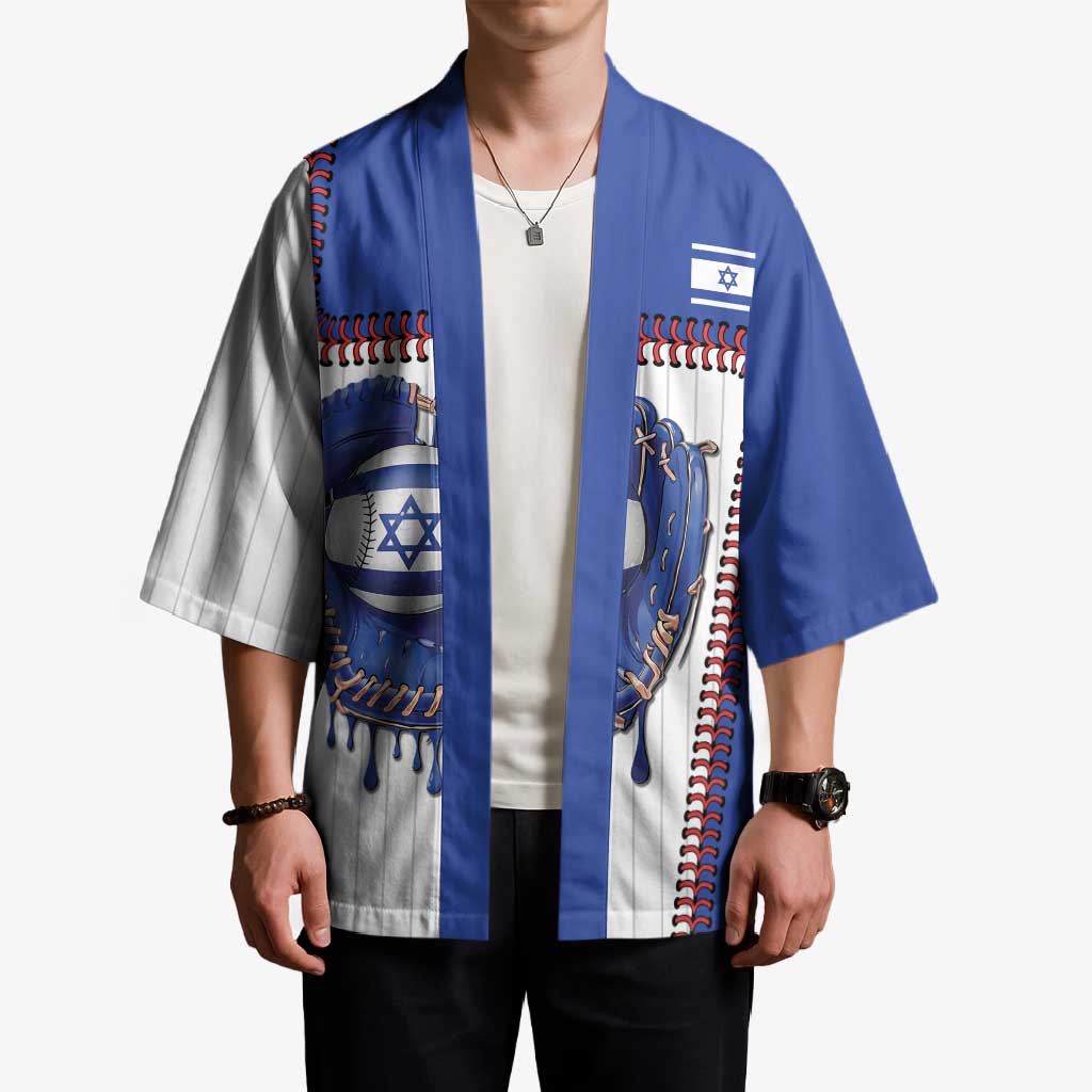 Custom Dripping Baseball Israel Kimono