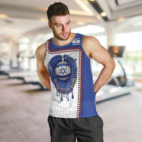 Custom Dripping Baseball Israel Men Tank Top