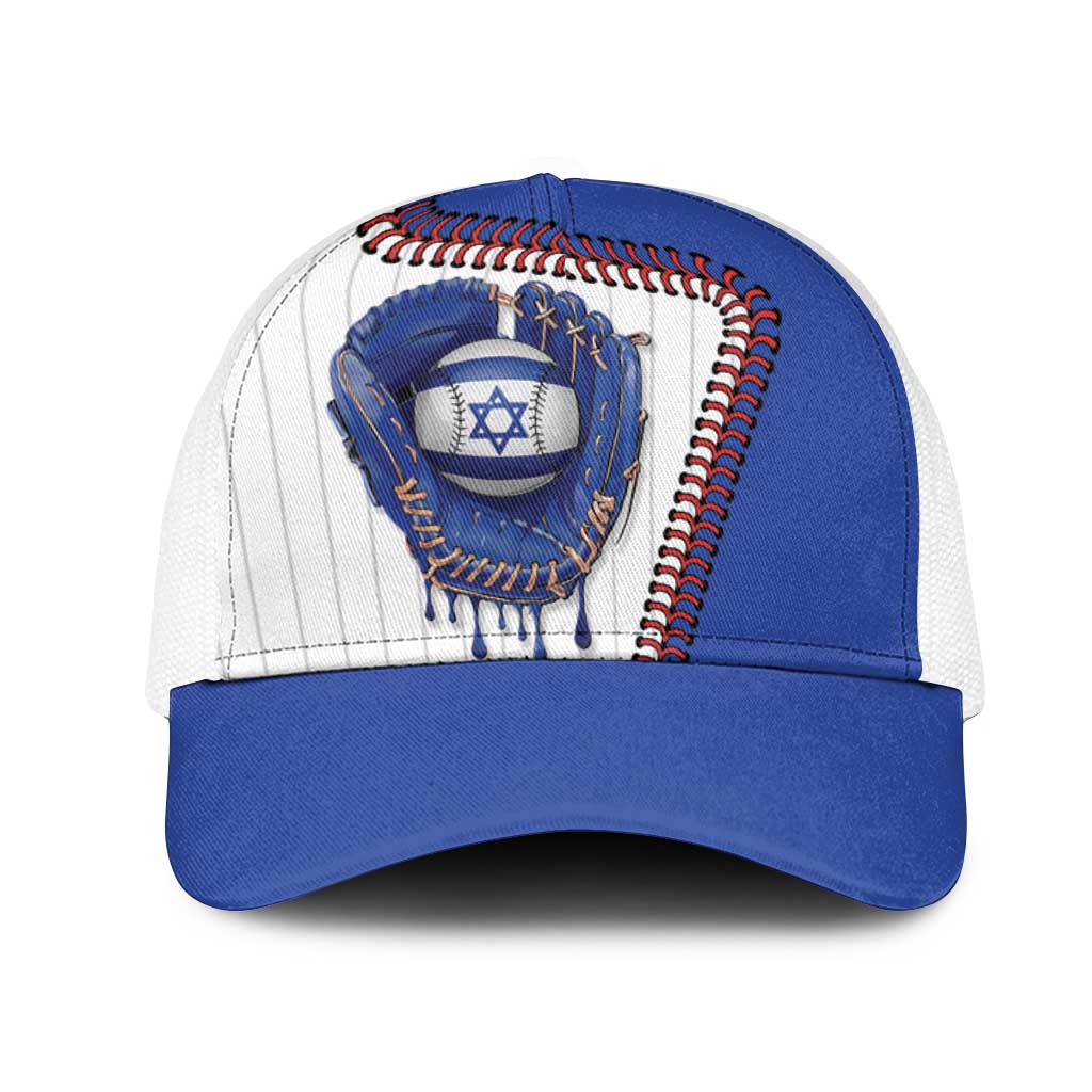 Dripping Baseball Israel Mesh Trucker Cap