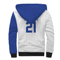 Custom Dripping Baseball Israel Sherpa Hoodie